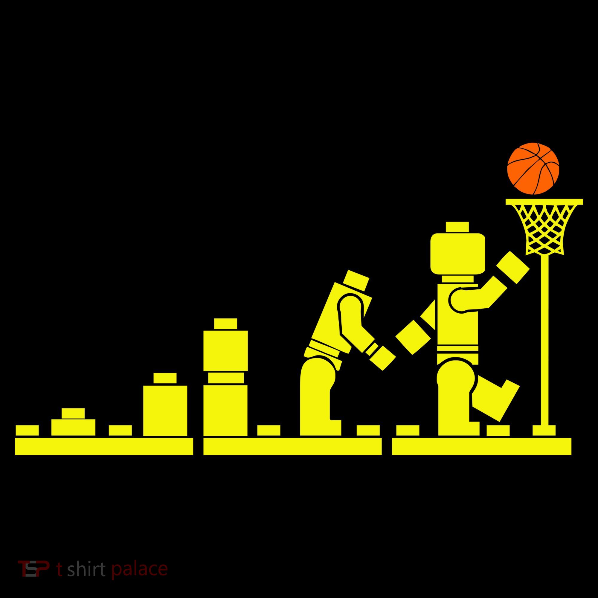 EVOLUTION LEGO BASKETBALL SPORTS Funny Coffee Mug
