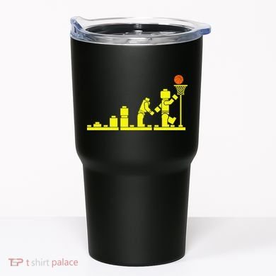 EVOLUTION LEGO BASKETBALL SPORTS Funny Tumbler
