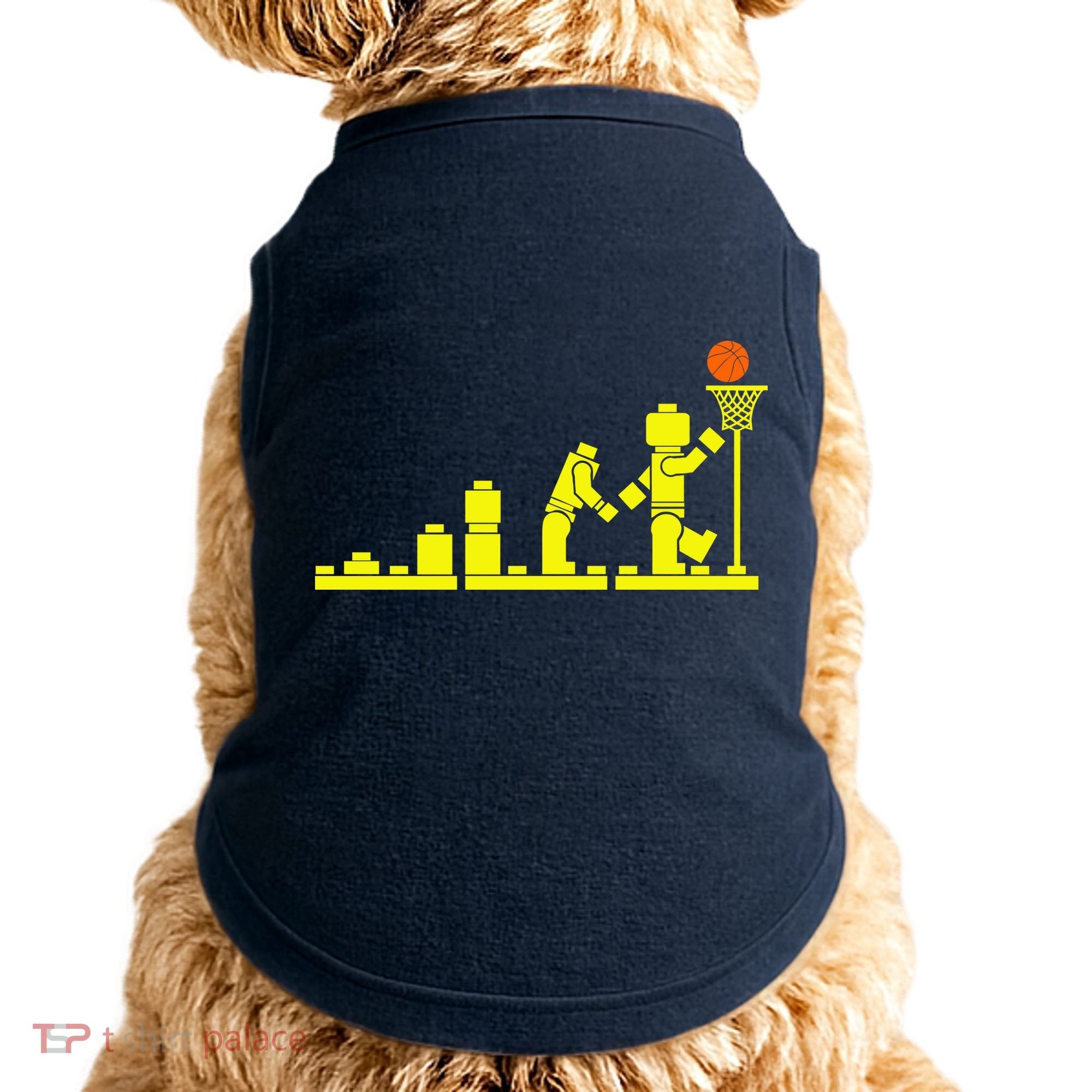 EVOLUTION LEGO BASKETBALL SPORTS Funny Doggie Tank