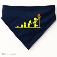 EVOLUTION LEGO BASKETBALL SPORTS Funny USA-Made Doggie Bandana thumb 0