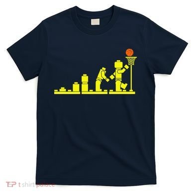 EVOLUTION LEGO BASKETBALL SPORTS Funny T-Shirt