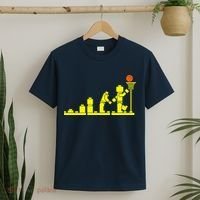EVOLUTION LEGO BASKETBALL SPORTS Funny T-Shirt thumb 2
