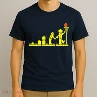 EVOLUTION LEGO BASKETBALL SPORTS Funny T-Shirt thumb 3