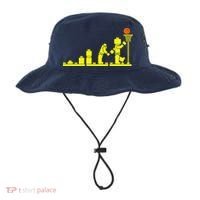 EVOLUTION LEGO BASKETBALL SPORTS Funny Bucket Hat thumb 0