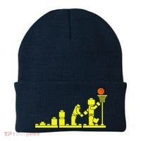 EVOLUTION LEGO BASKETBALL SPORTS Funny Beanie thumb 0