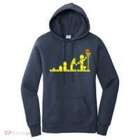 EVOLUTION LEGO BASKETBALL SPORTS Funny Women's Hoodie thumb 0