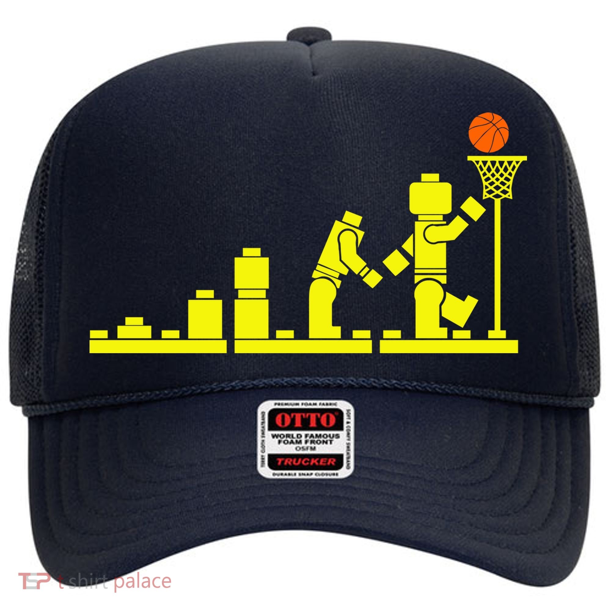 EVOLUTION LEGO BASKETBALL SPORTS Funny Hat