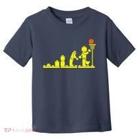 EVOLUTION LEGO BASKETBALL SPORTS Funny Toddler T-Shirt thumb 0
