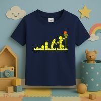EVOLUTION LEGO BASKETBALL SPORTS Funny Toddler T-Shirt thumb 3