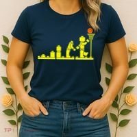 EVOLUTION LEGO BASKETBALL SPORTS Funny Women's T-Shirt thumb 2