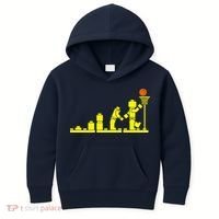 EVOLUTION LEGO BASKETBALL SPORTS Funny Kids Hoodie thumb 0