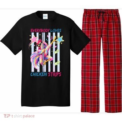 Everybody Loves Chicken Strips Pajama Set