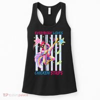Everybody Loves Chicken Strips Women's Tank Top thumb 0