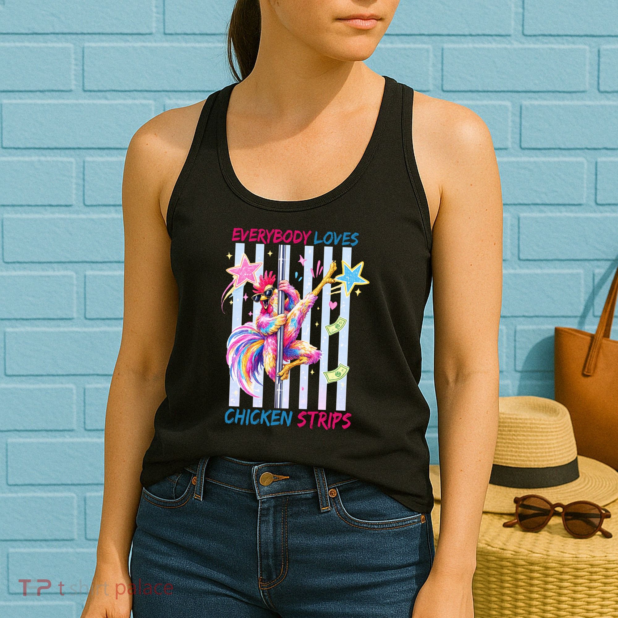Everybody Loves Chicken Strips Women's Tank Top