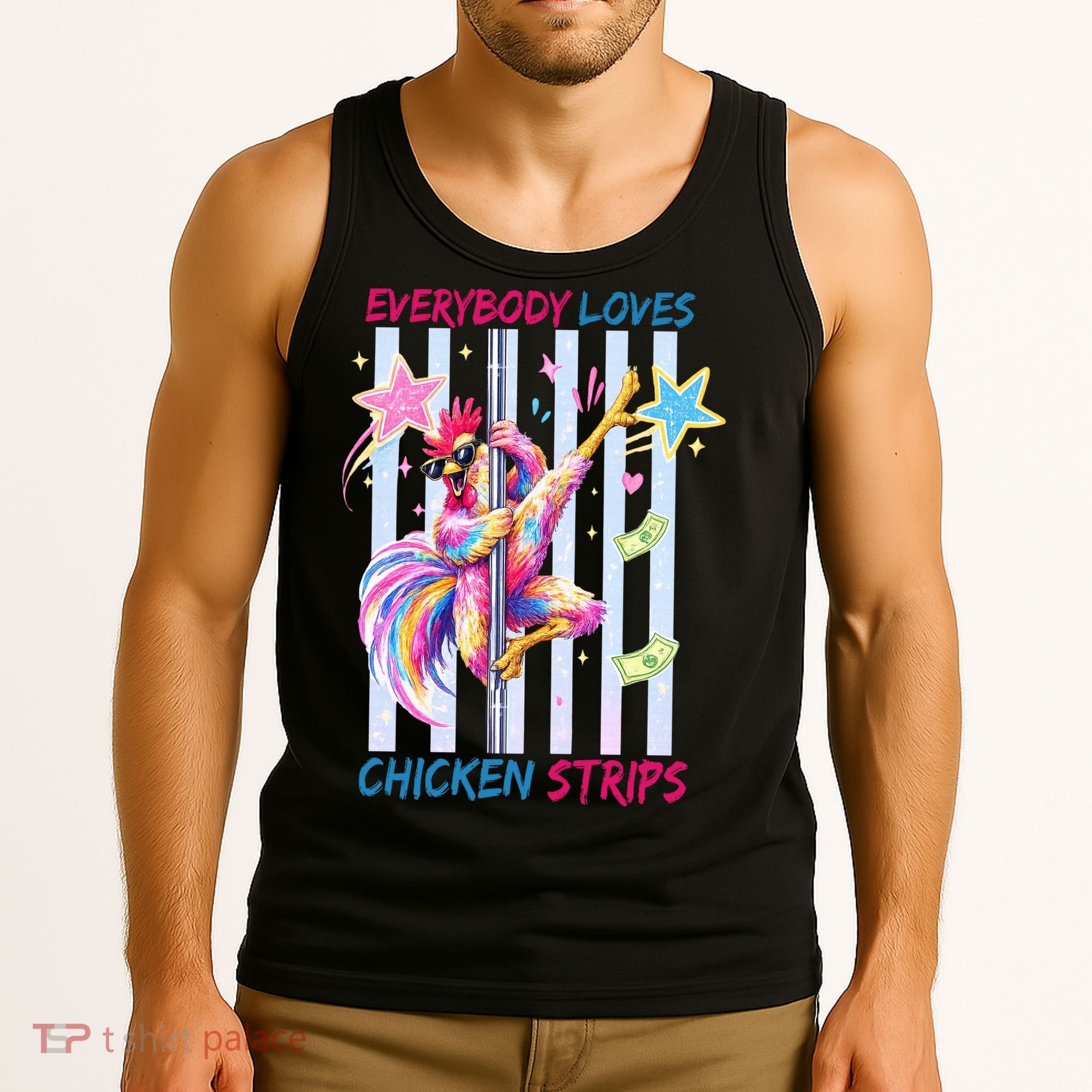 Everybody Loves Chicken Strips Tank Top