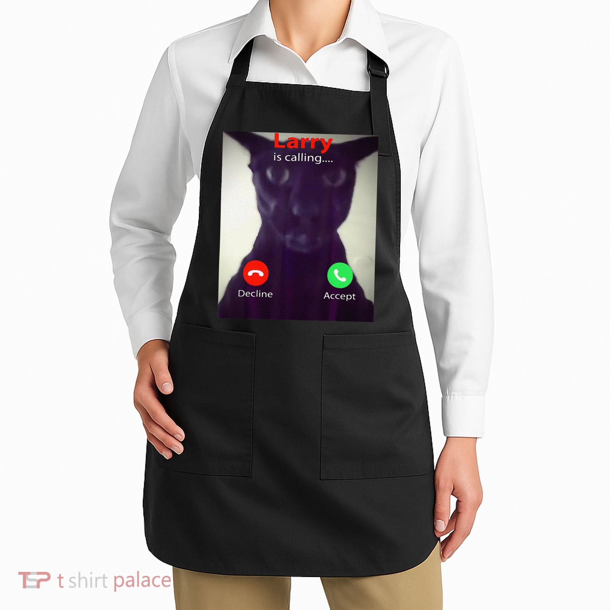 Evil Larry Cat Meme Cat Lover Cat Mom Cat Dad S Apron