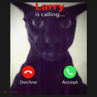 Evil Larry Cat Meme Cat Lover Cat Mom Cat Dad S Apron thumb 3
