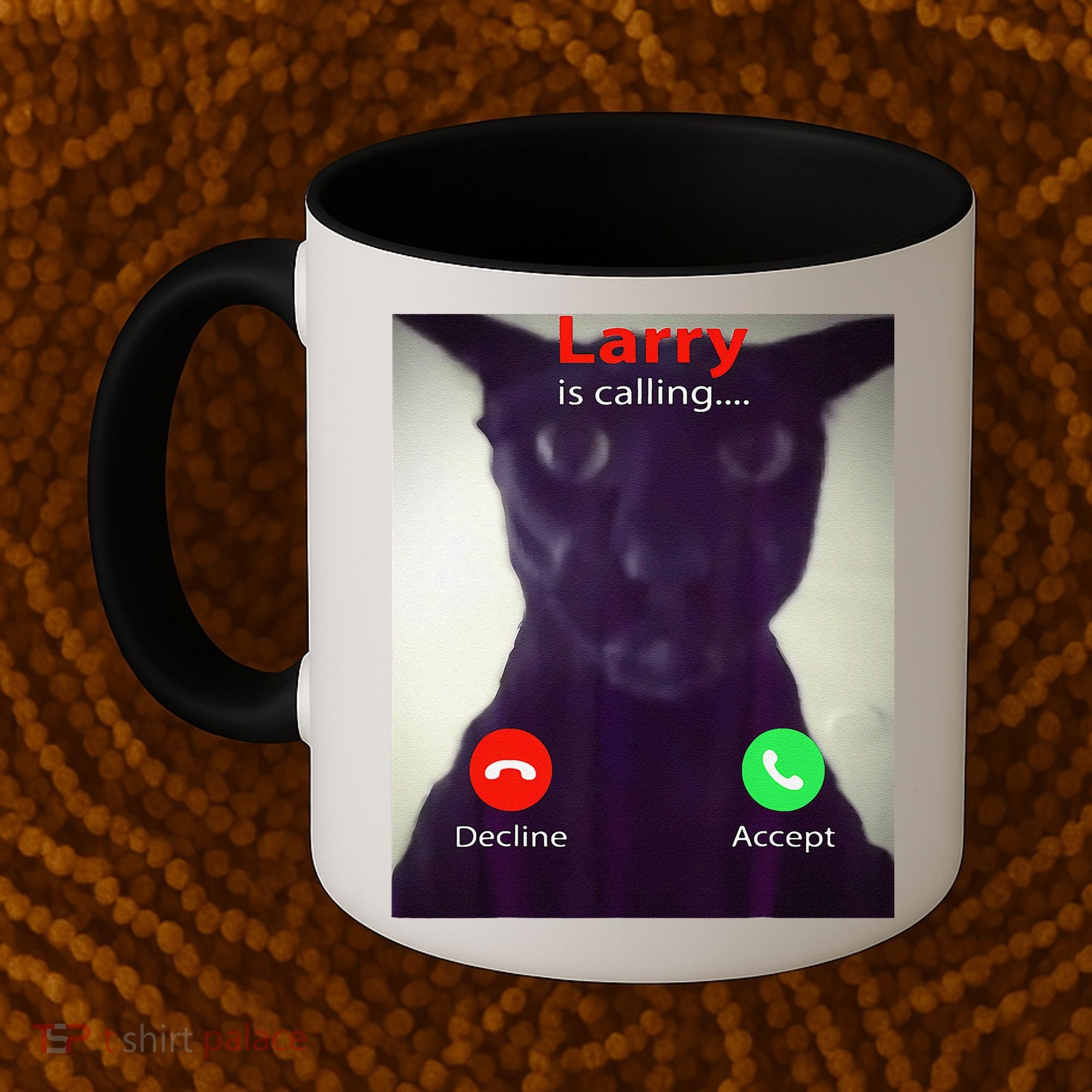 Evil Larry Cat Meme Cat Lover Cat Mom Cat Dad S Coffee Mug