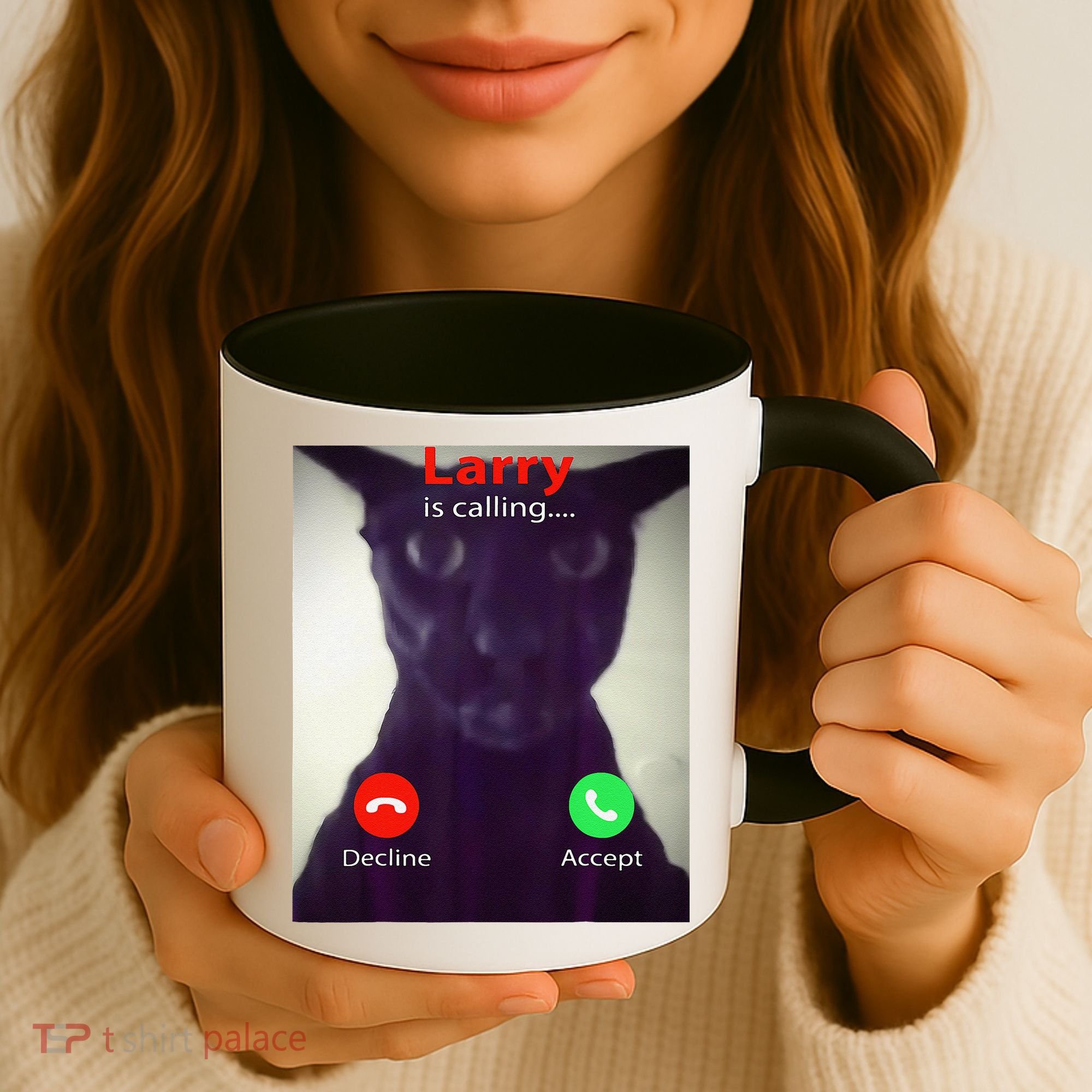 Evil Larry Cat Meme Cat Lover Cat Mom Cat Dad S Coffee Mug