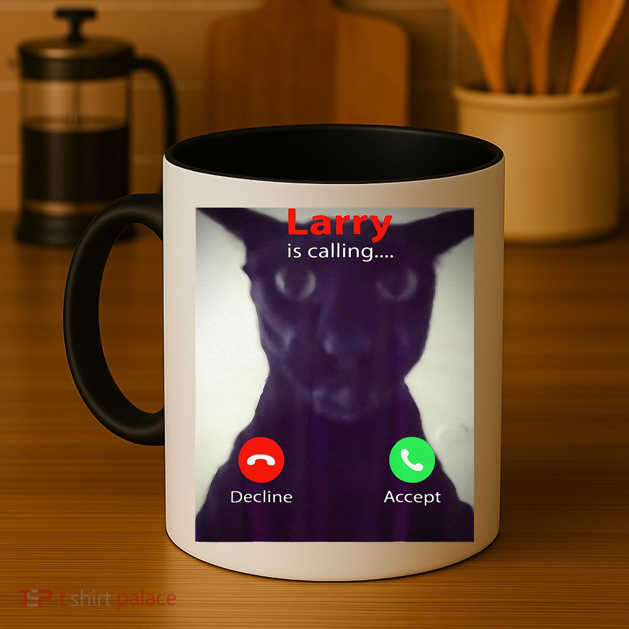 Evil Larry Cat Meme Cat Lover Cat Mom Cat Dad S Coffee Mug