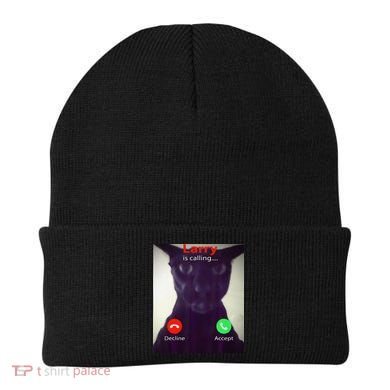 Evil Larry Cat Meme Cat Lover Cat Mom Cat Dad S Beanie