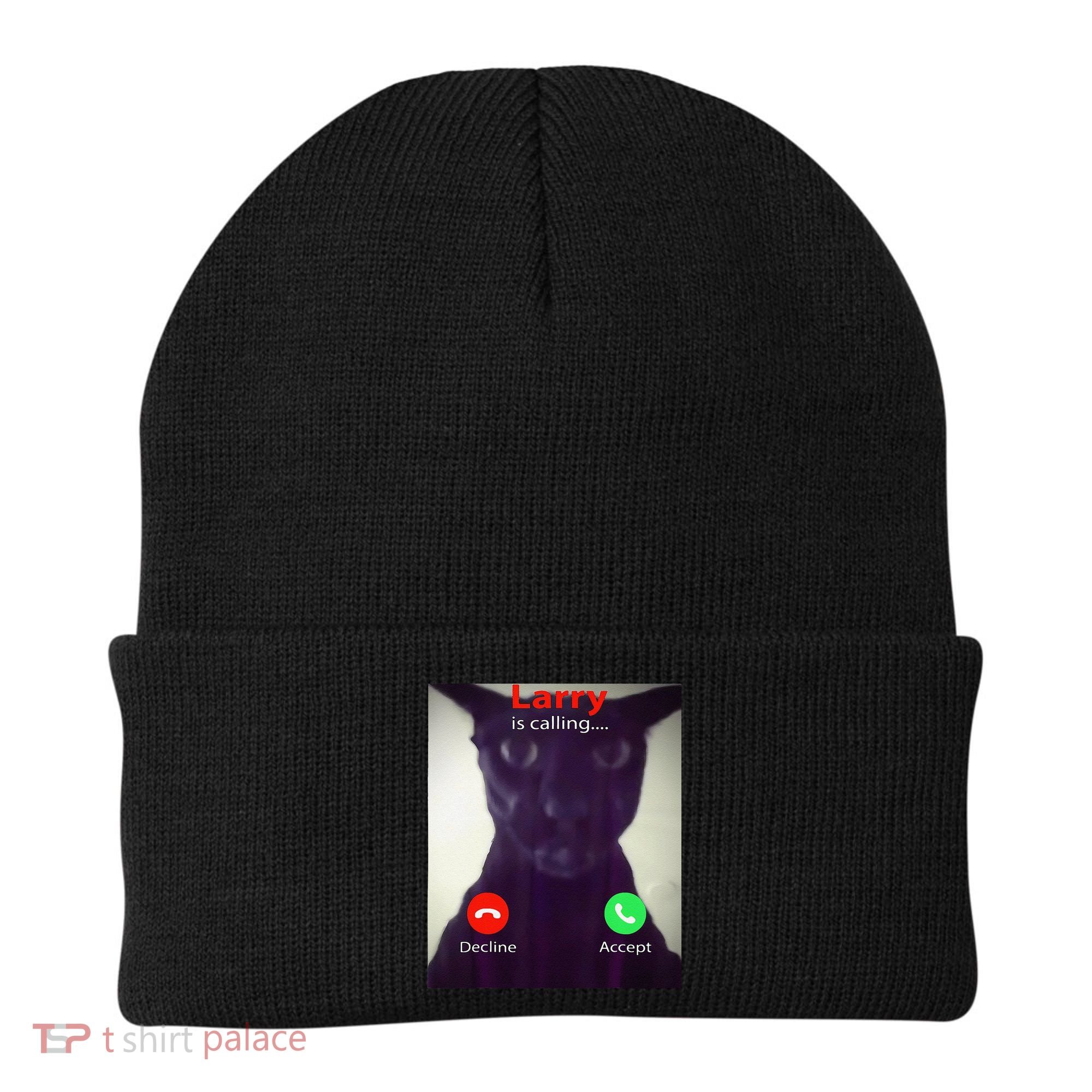 Evil Larry Cat Meme Cat Lover Cat Mom Cat Dad S Beanie