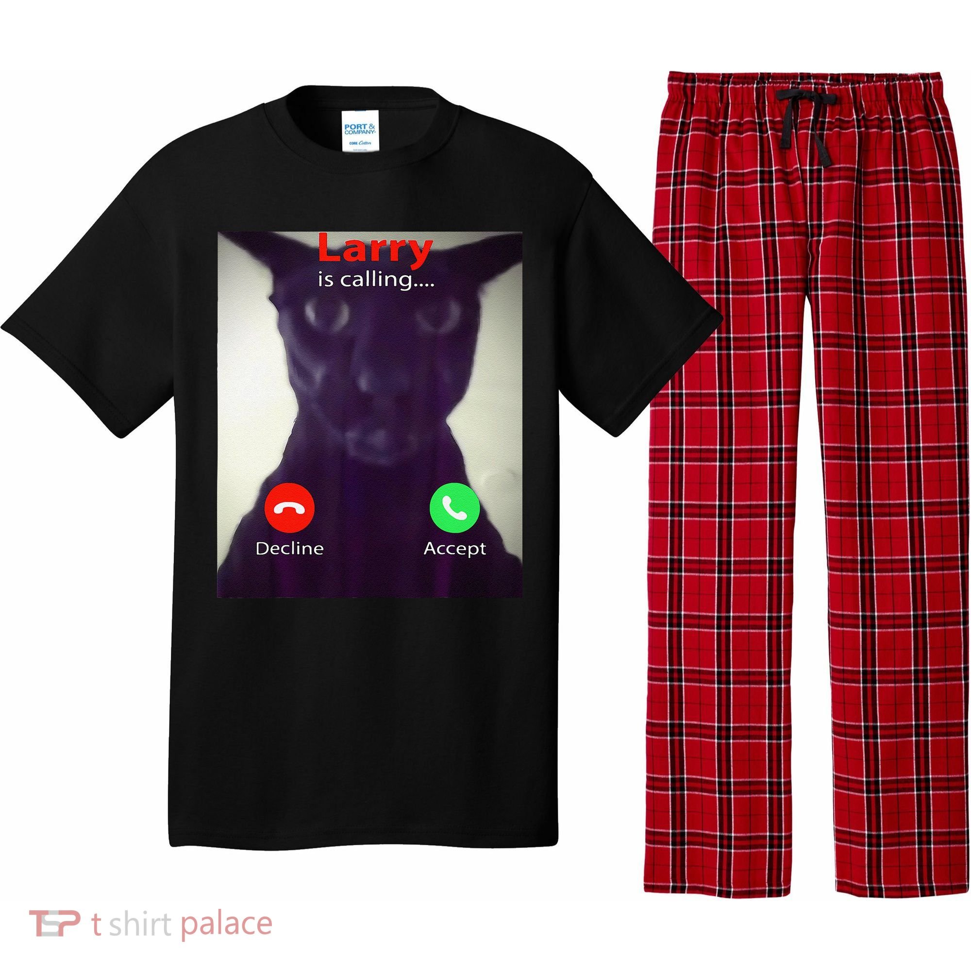 Evil Larry Cat Meme Cat Lover Cat Mom Cat Dad S Pajama Set