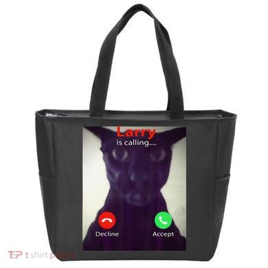 Evil Larry Cat Meme Cat Lover Cat Mom Cat Dad S Tote Bag