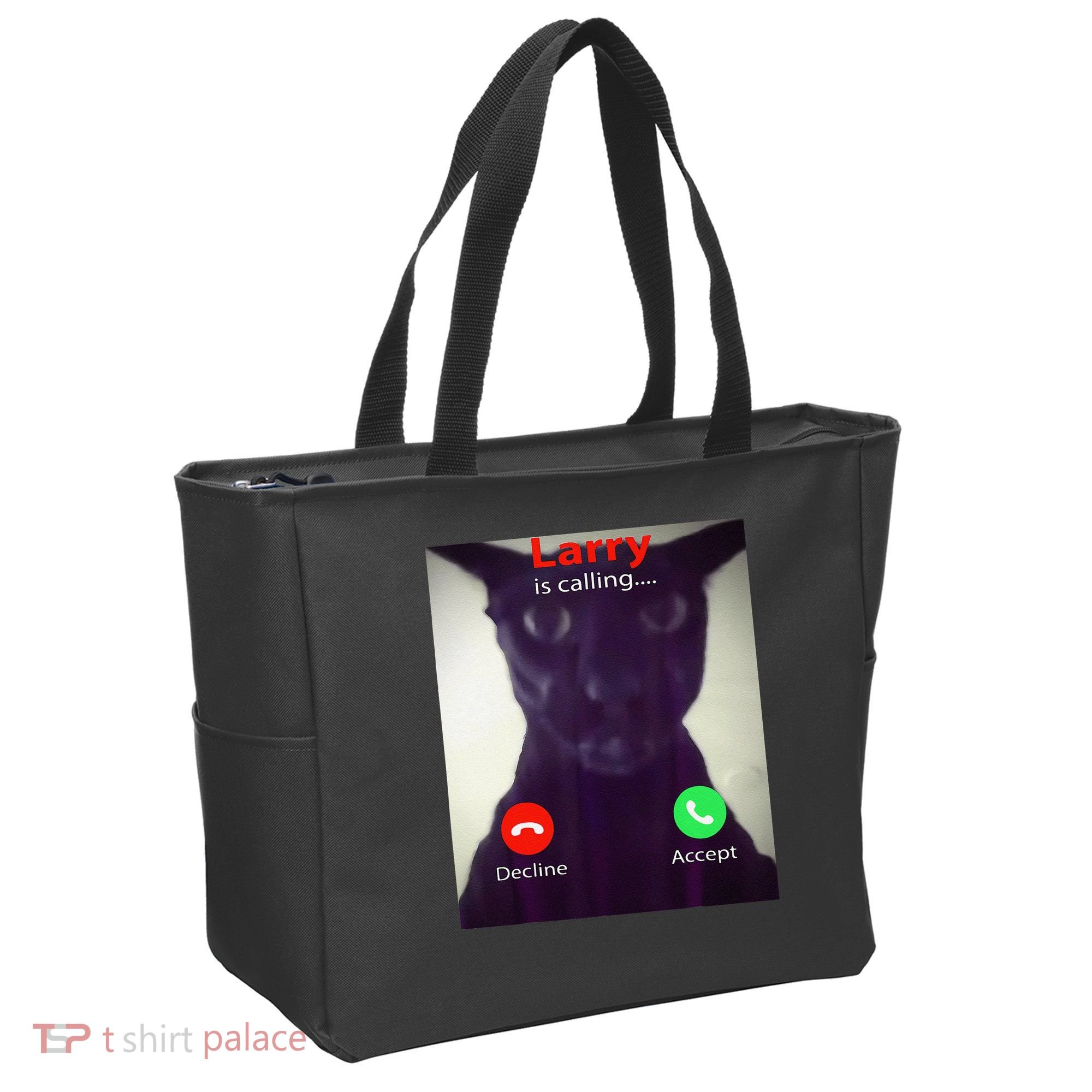 Evil Larry Cat Meme Cat Lover Cat Mom Cat Dad S Tote Bag