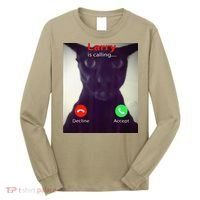 Evil Larry Cat Meme Cat Lover Cat Mom Cat Dad S Long Sleeve Shirt thumb 0