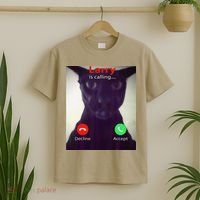 Evil Larry Cat Meme Cat Lover Cat Mom Cat Dad S T-Shirt thumb 2