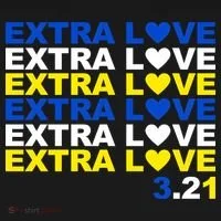 Extra Love Down Syndrome March Doggie Tank thumb 4