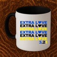 Extra Love Down Syndrome March Coffee Mug thumb 2