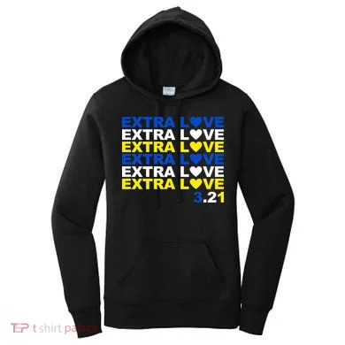 Extra Love Down Syndrome March Women's Hoodie