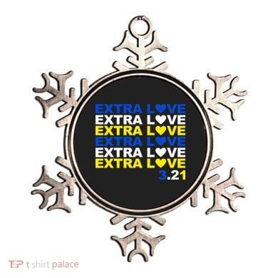 Extra Love Down Syndrome March Ornament