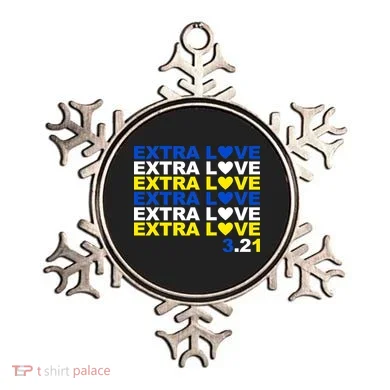 Extra Love Down Syndrome March Ornament