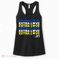Extra Love Down Syndrome March Women's Tank Top thumb 0