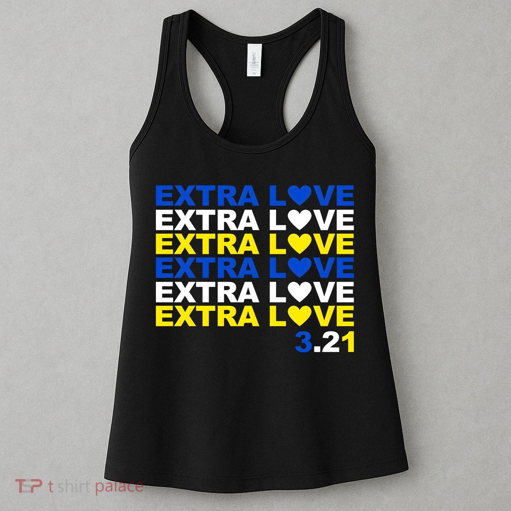 Extra Love Down Syndrome March Women's Tank Top