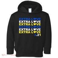 Extra Love Down Syndrome March Toddler Hoodie thumb 0