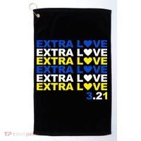 Extra Love Down Syndrome March Golf Towel thumb 0