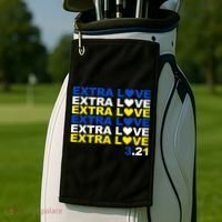 Extra Love Down Syndrome March Golf Towel thumb 2