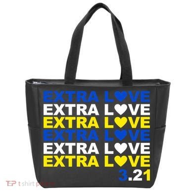 Extra Love Down Syndrome March Tote Bag