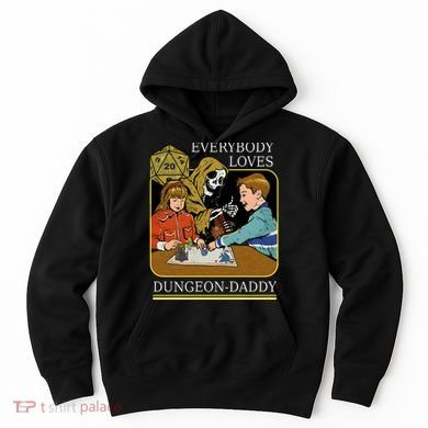 Everybody Loves Dungeon Daddy Vintage Game Lover Hoodie