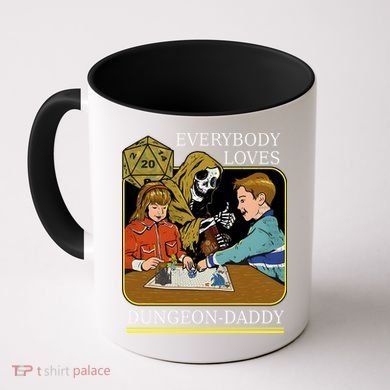 Everybody Loves Dungeon Daddy Vintage Game Lover Coffee Mug