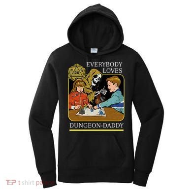 Everybody Loves Dungeon Daddy Vintage Game Lover Women's Hoodie