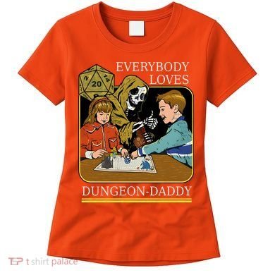 Everybody Loves Dungeon Daddy Vintage Game Lover Women's T-Shirt