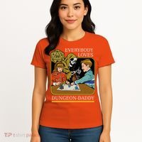 Everybody Loves Dungeon Daddy Vintage Game Lover Women's T-Shirt thumb 4