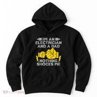 Electrician Lineman Dad Joke For Electrical Engineer Father Hoodie thumb 0