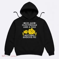 Electrician Lineman Dad Joke For Electrical Engineer Father Hoodie thumb 0