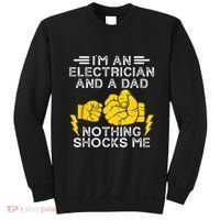 Electrician Lineman Dad Joke For Electrical Engineer Father Sweatshirt thumb 0